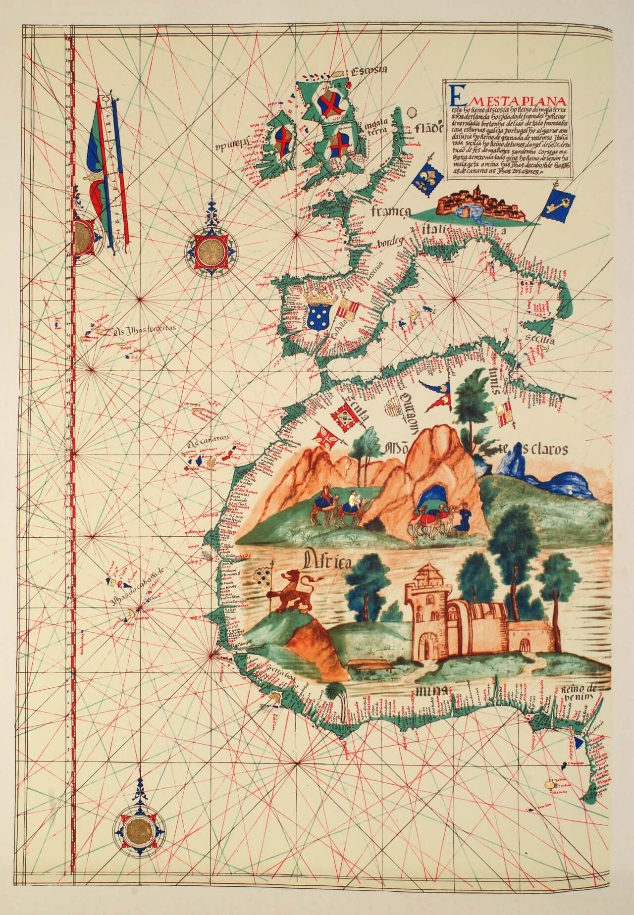 Map from 1563
